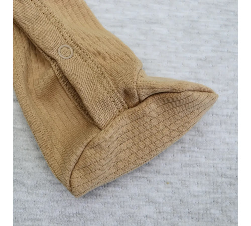 minikin 211250362 Комбинезон с кармашком "simply2" (р.62) кофейный