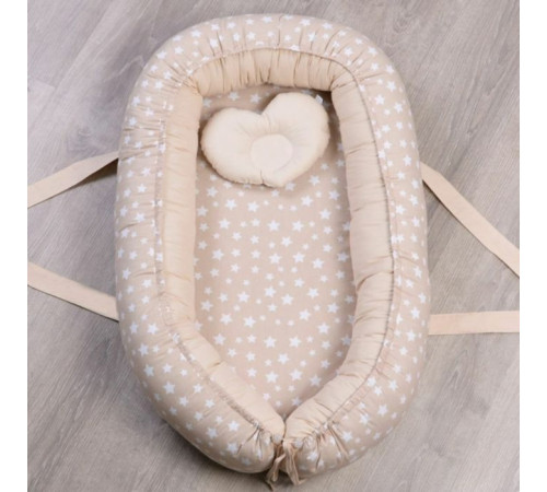  veres 450.16 Кокон-переноска "smiling animals beige"