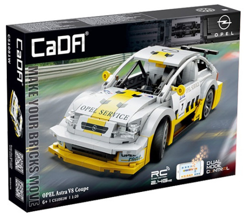 Детский&nbsp;магазин в Кишиневе в Молдове cada c51081w Машина на радиоуправлении "opel astra v8 coupe" (330 дет.)