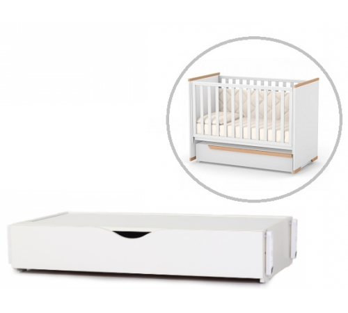  veres 40.25.1.15 Маятниковый поперечный механизм с ящиком Сиэтл (белый/буковый)