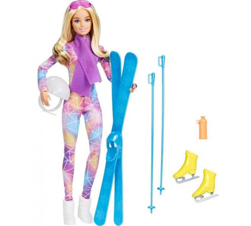  barbie hgm73 Кукла Барби "Лыжница"
