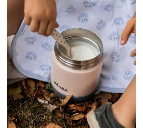 beaba 3579 Термос для еды "thermo-portion" (300 мл.) розовый