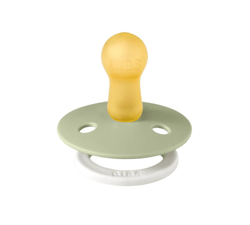 bibs suzeta rotunda din latex color glow sage & cloud (18-36 luni) 2 buc.