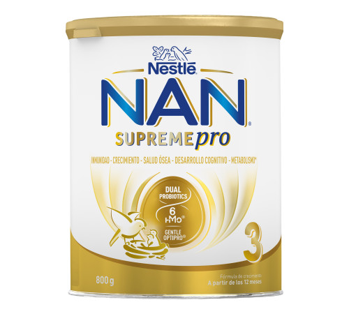 Сухая молочная смесь nan supreme pro 3 (12 м+) 800 гр. 