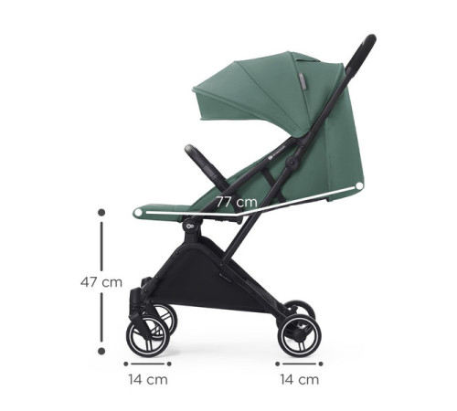 kinderkraft carucior nature vibes indy verde