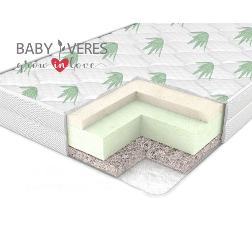  veres 50.7.14 Матрас "sisal bio memory aloe vera" (120 x 60 x 12 см.)