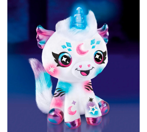 canal toys air028 set creativ "airbrush plush" unicorn cosmic cu corn strălucitor