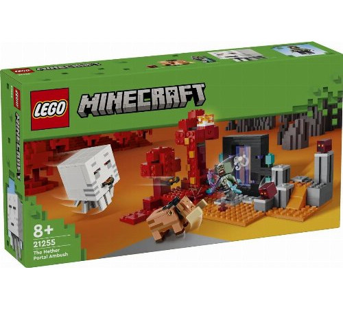 Детский магазин в Кишиневе в Молдове lego minecraft 21255 Конструктор "Засада на портале Пустоты" (352 дет.)