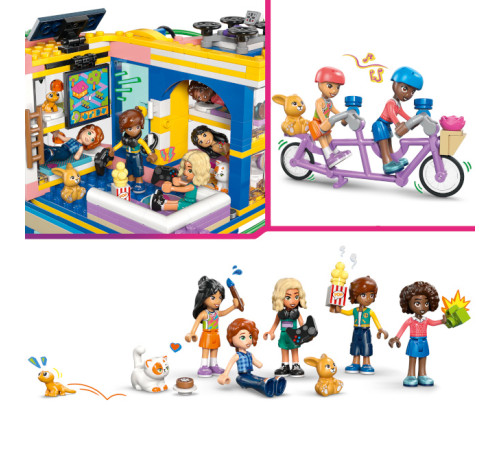 lego friends 42689 constructor "clubul prietenilor din heartlake city" (794 el.)
