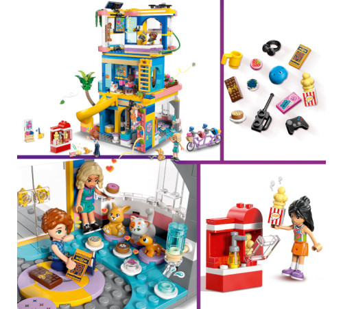 lego friends 42689 constructor "clubul prietenilor din heartlake city" (794 el.)