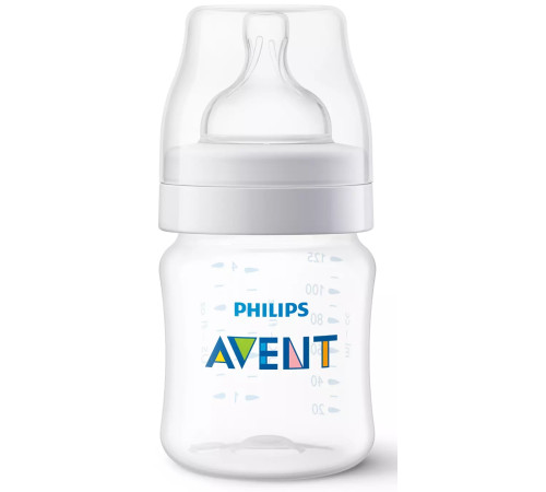  avent scy100/01 biberon "anti-colic" 125 ml. (0 +) 1 buc.