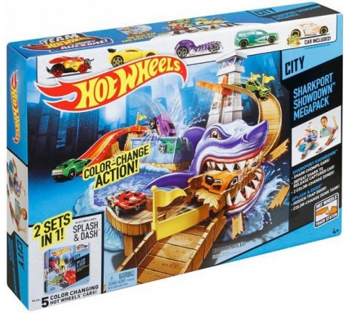 hot wheels bgk04 treck "vânătoarea de rechin" serii "schimba culoarea" 