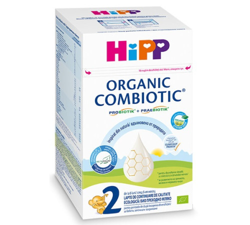  hipp 2105 combiotic 2 (6-12 m.) 800 gr.