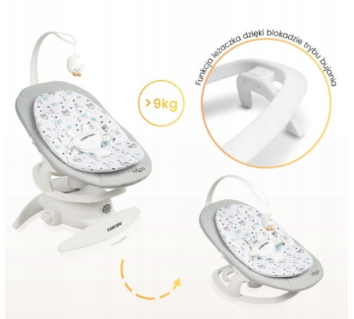 caretero-8012 balansoar electronic "noco" (p&acirc;nă la 9 kg.) grafit