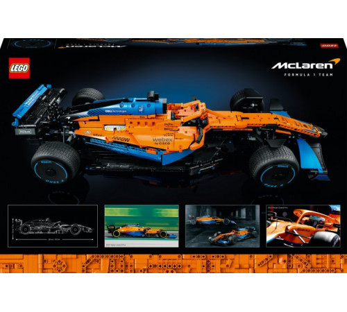 lego technic 42141 constructor "mașină de curse mclaren formula 1" (1434 el.)