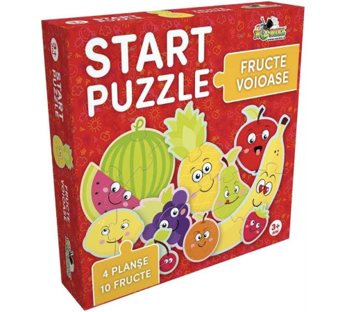  noriel nor2518 Пазлы start puzzle 4в1 “Сочные фрукты”