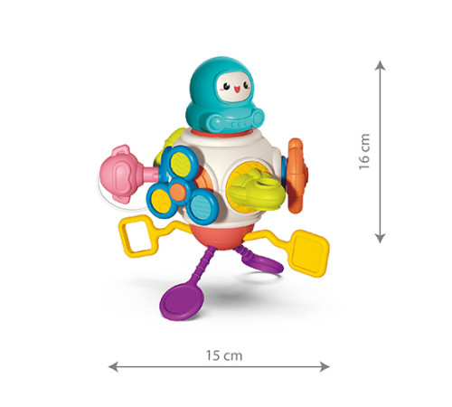 babyono-863 1583 Сенсорная Игрушка "Астронавт"
