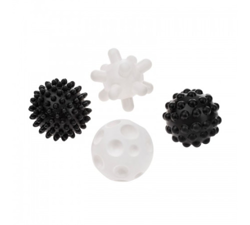 akuku-6930 a0469 Набор Сенсорных Мячиков (чёрно-белый)