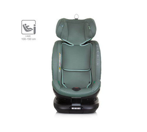 chipolino scaun auto "i-size isofix maximus" stkmm02404pg (40-150 cm.) verde