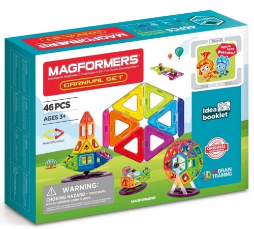 Magformers 703001 Магнитный конструктор "Carnival" (46 эл.) Детский магазин в Кишиневе в Молдове magformers 703001 Магнитный конструктор "carnival" (46 эл.)