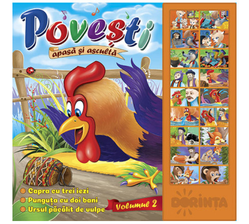  povesti. vol.2 (apasa si asculta) capra cu trei iezi  (ro)
