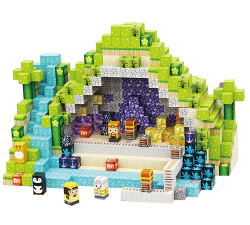 Детский&nbsp;магазин в Кишиневе в Молдове 56204 Магнитный конструктор "Пещера" (150 дет.)