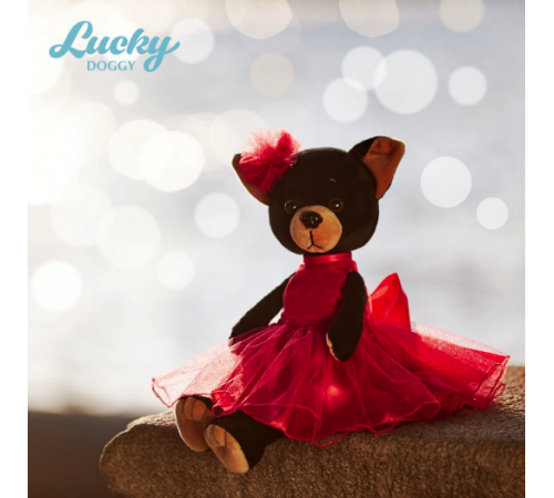 lucky doggy (orange toys)  Собачка blacky carmen ld015