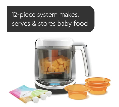 baby brezza Пароварка-блендер food maker deluxe food maker deluxe baby brezza