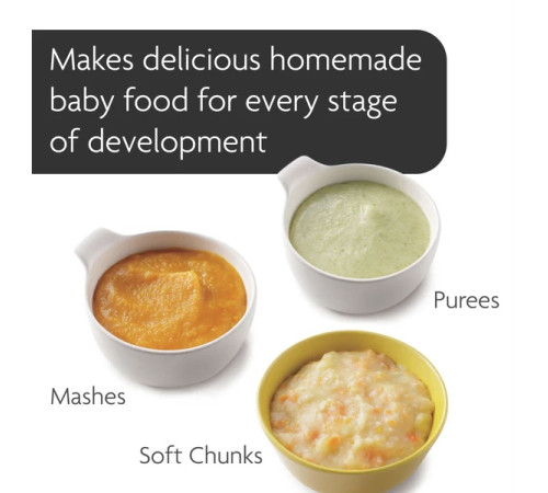 baby brezza Пароварка-блендер food maker deluxe food maker deluxe baby brezza