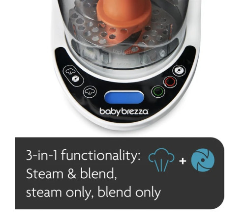 baby brezza Пароварка-блендер food maker deluxe food maker deluxe baby brezza