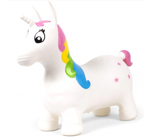  bo 8001ml jucărie-jumper "unicorn" alb