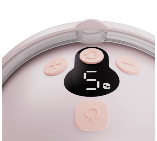 kinderkraft Двойной беспроводной молокоотсос hands-free mamaflow double pink