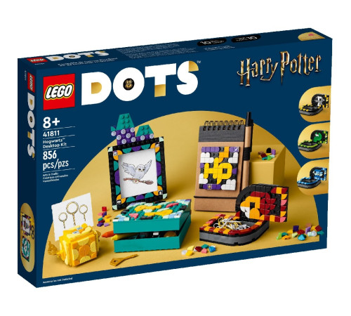  lego dots 41811 Конструктор "Настольный комплект Хогвартс" (856 дет.)