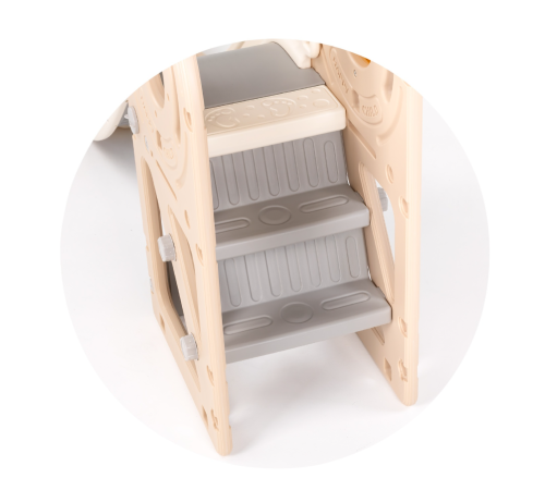 chipolino slduc02401cf tobogan pentru copii "duck" (170 cm) bej
