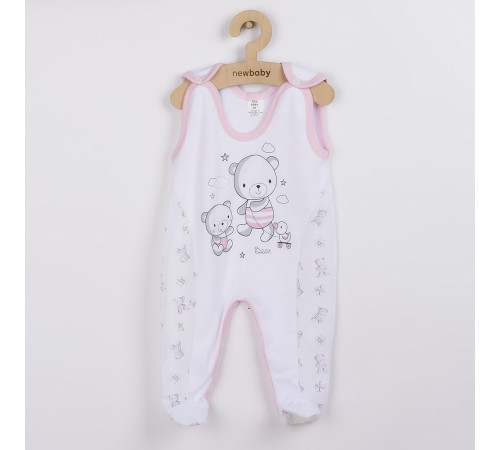 Детская одежда в Молдове new baby 36723 Ползунки bears pink 74см (6-9мес)