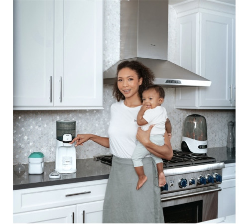 baby brezza incalzitor instant pentru biberoane white