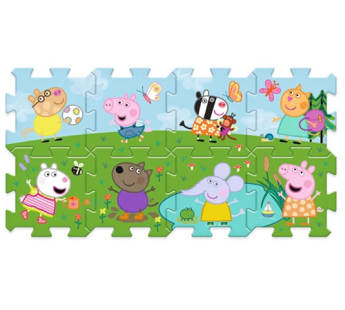 trefl 61612t Коврик-пазлы "peppa the pig"