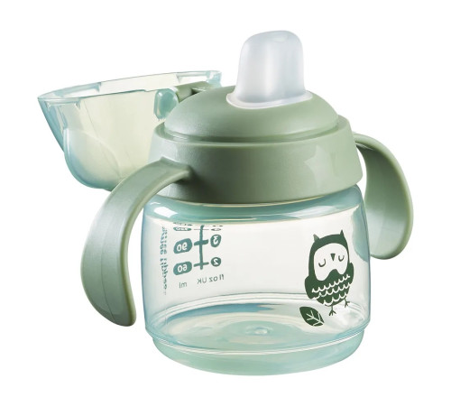 tommee tippee tt0512 Чашка-непроливайка "softspout" зелёный (4 м+) 150 мл.