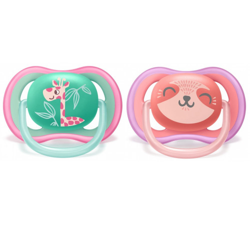  avent scf349/12 suzera din silicon ultra air (18 m+) 2 buc.