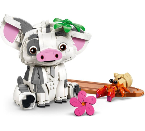 lego disney 43292 Конструктор "Подвижная фигурка поросенка Пуа"(885 дет.)