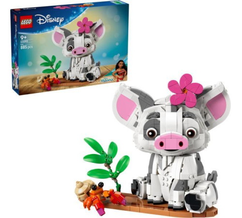 lego disney 43292 Конструктор "Подвижная фигурка поросенка Пуа"(885 дет.)