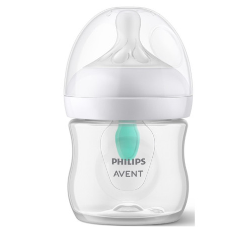 avent scy670/01 biberon natural response cu dispozitiv anticolici airfree (0 luni+) 125 ml.