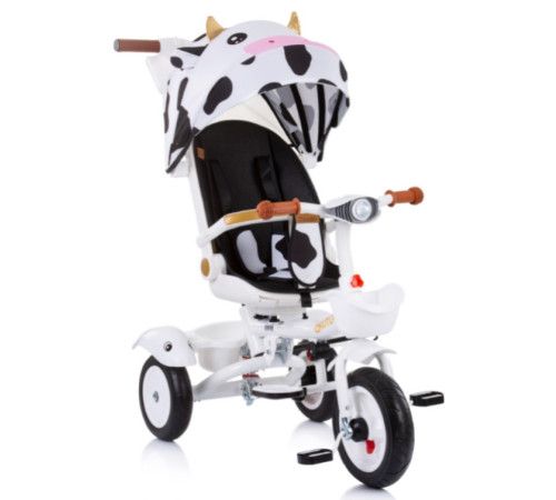 chipolino трицикл складной  360 futuro trkfu0231co cow