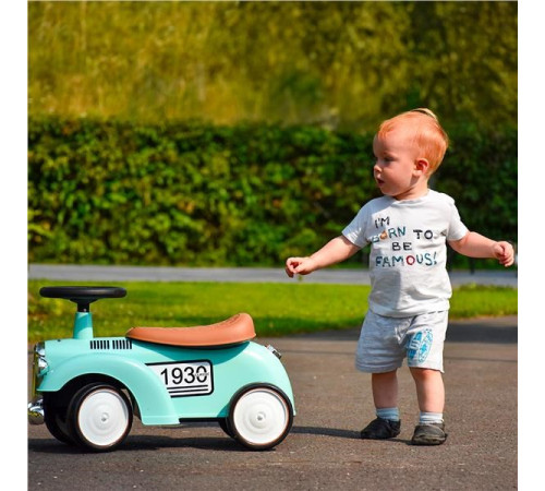 baby mix 54949 Машина "retro" мятный