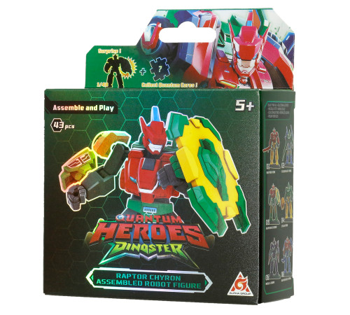dinoster eu580881a-3 robot-constructor "raptor chyron"  (43 el.)