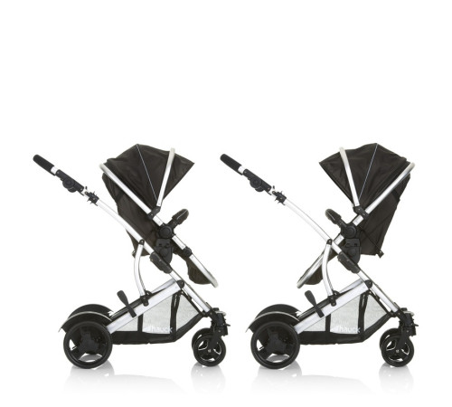 hauck Коляска для двух детей duett 2 black