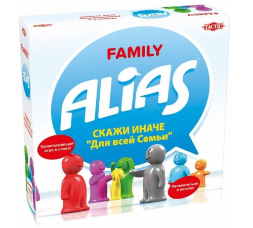 Tactic 58777 Joc de masă "Alias Family" (RU) Jucării pentru Copii - Magazin Online de Jucării ieftine in Chisinau Baby-Boom in Moldova tactic 58777 joc de masă "alias family" (ru)