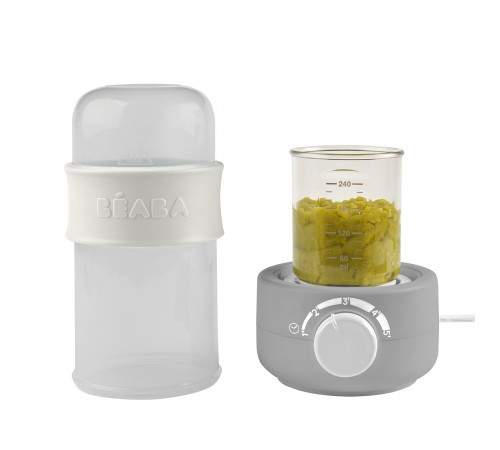 beaba 4194 &Icirc;ncălzitor-sterilizator "baby milk second" gri
