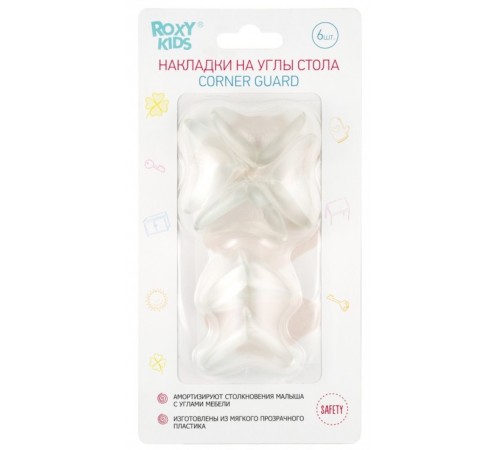 Roxy RCG-002 Набор накладок на углы (6 шт.) roxy rcg-002 Набор накладок на углы (6 шт.)