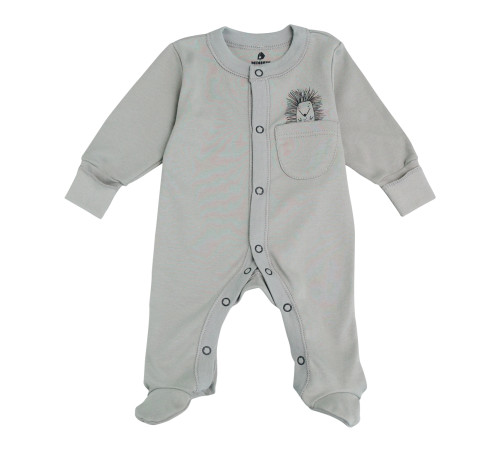 Детская одежда в Молдове minikin 242250374 Комбинезон "hedgehog" (р. 74) серый